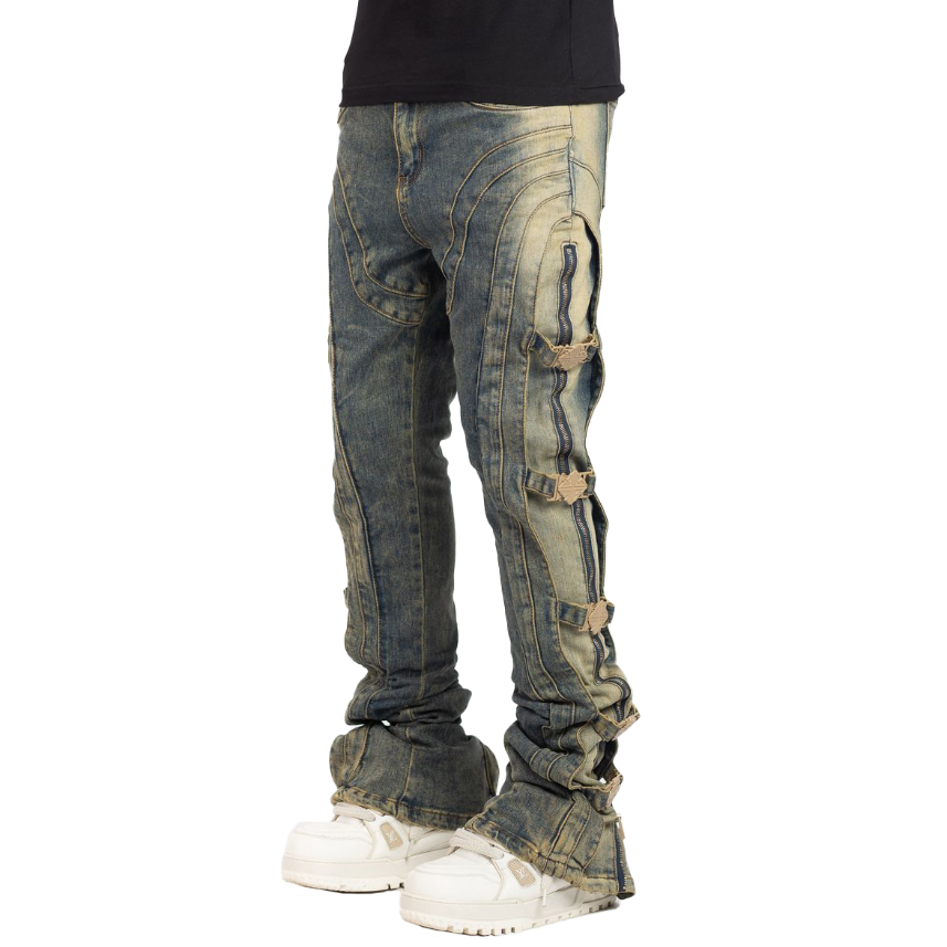 GUAPI / KHAKI PREMIUM DENIM | PLUG
