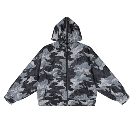 Thought We Friends / Evren Zip-Up Jacket With Hood / MULTI