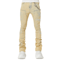 【ラスト1点】GUAPI / Vintage Calligraphy Denim