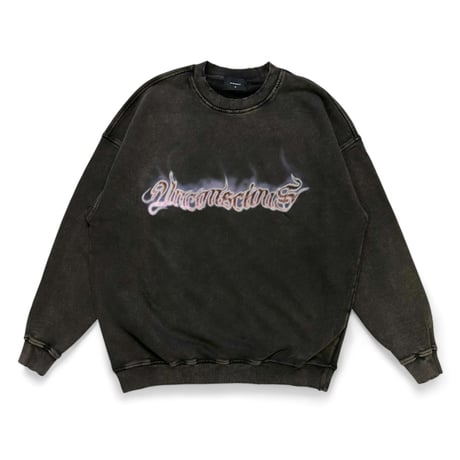 unconscious / Ashen Edge sweatshirt "Flares" / Dark Gray