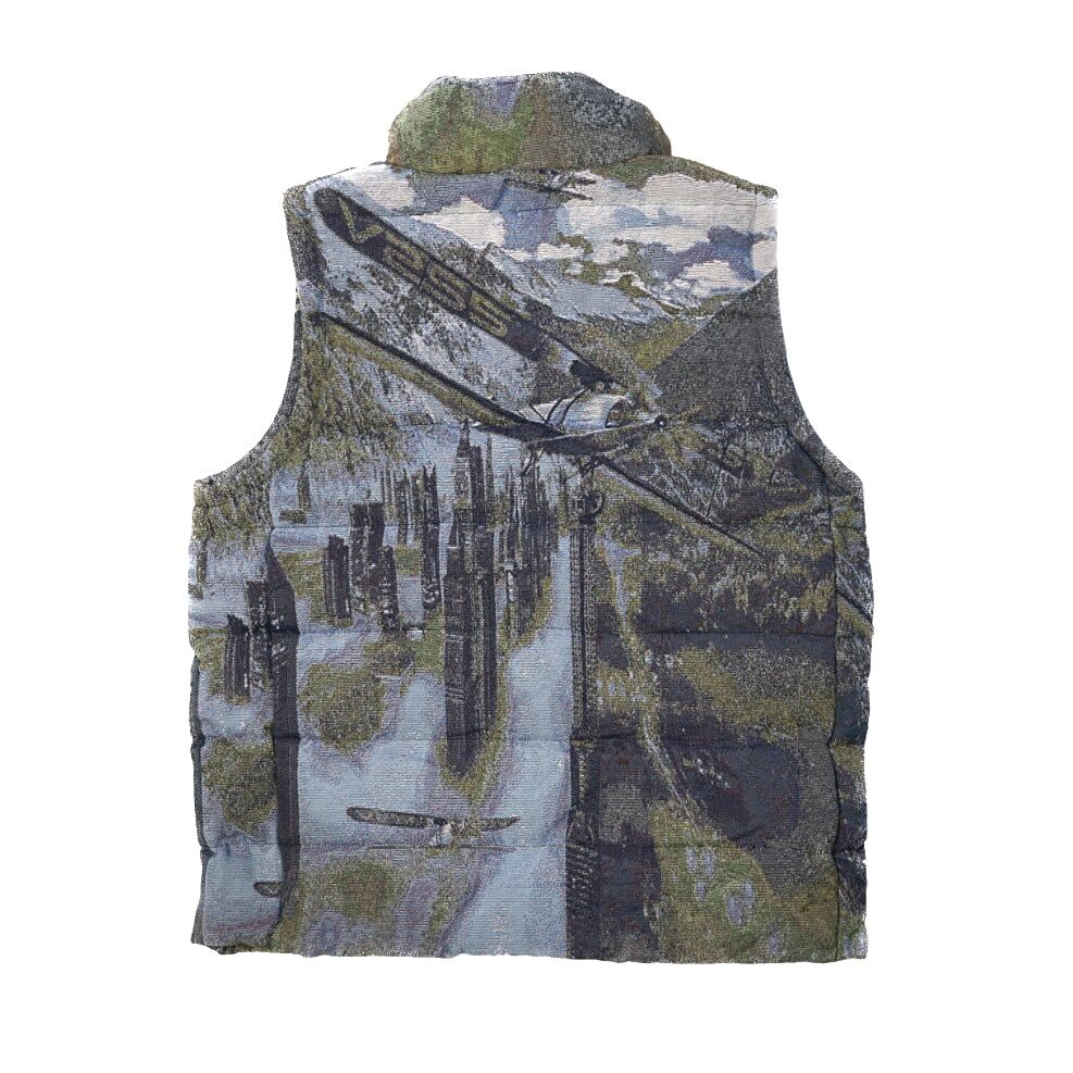 V2S5 / NEW ADVENTURES / TAPESTRY PUFFER VEST | ...