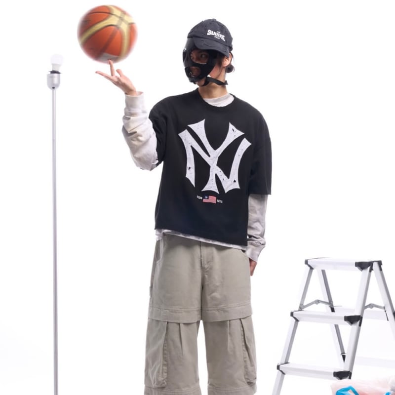 Eve CDJ パーカー、Tシャツ 2点 side service / VTG NY T-SHIRT / FADED BLACK | PLUG