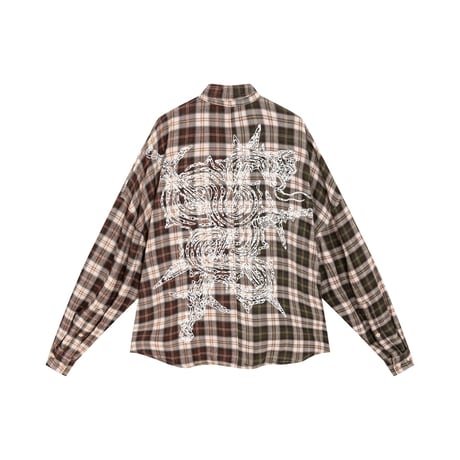 Thought We Friends / Lorian Flannel  / BROWN