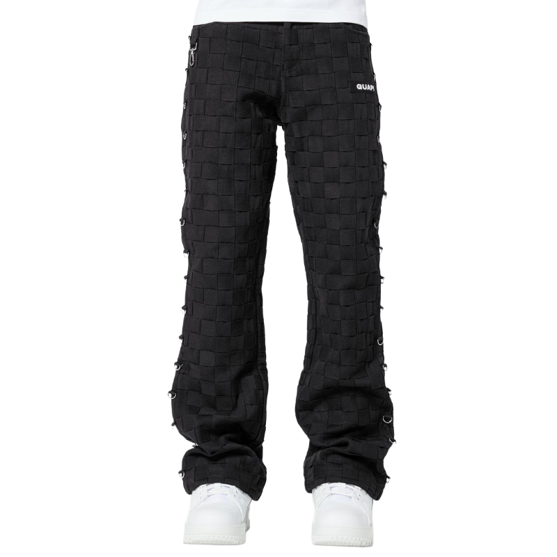 GUAPI / OBSIDIAN BLACK BRAIDED PANT | PLUG