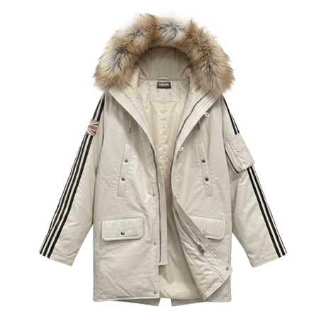 RECKLESS SCHOLARS / BRIT LEATHER PARKA×YORI SPORTS / WHITE