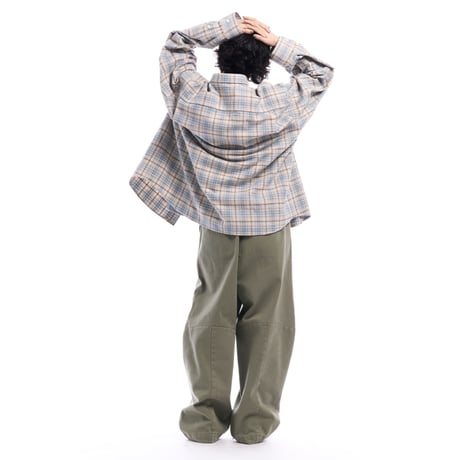 side service / GUNKO BAGGY PANTS / KHAKI