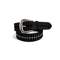 unconscious / Silver Fang Leather Belt