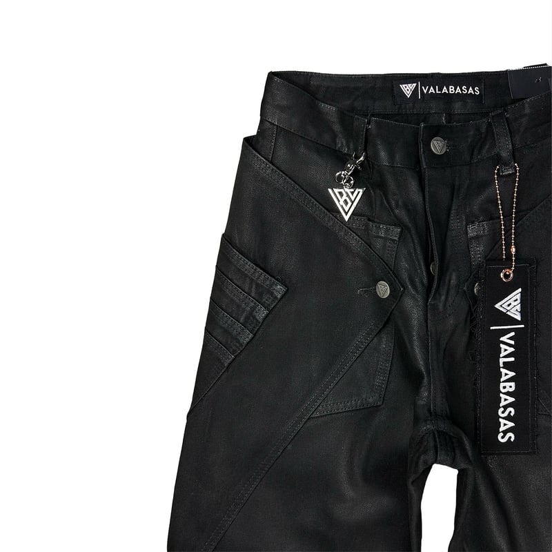 VALABASAS / GOZAI BAGGY / BLACK WAXED | PLUG