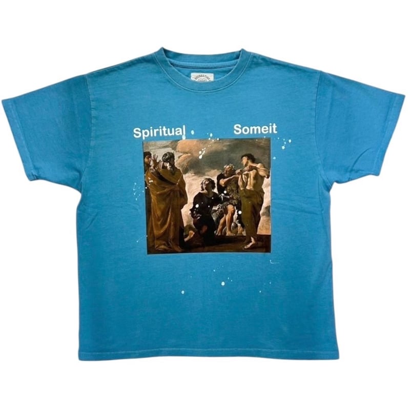 SOMEIT / S.S.S VINTAGE TEE / VINTAGE SKY BLUE | 