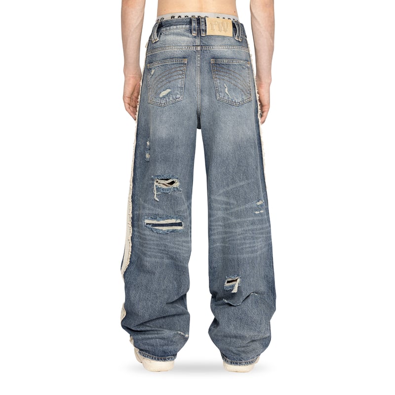RACER WORLD WIDE / TRACK JEANS / BLUE | PLUG