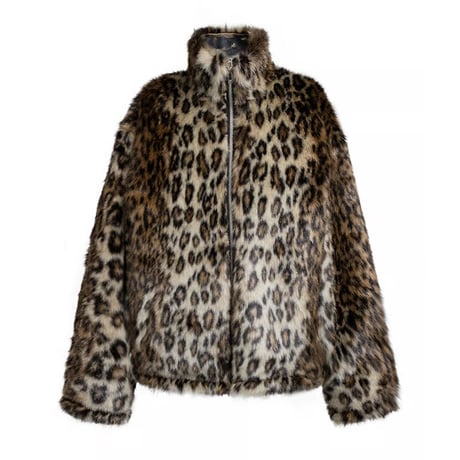 HOUSE NEVER DIES / LEATHER LEOPARD JACKET / LEOPARD