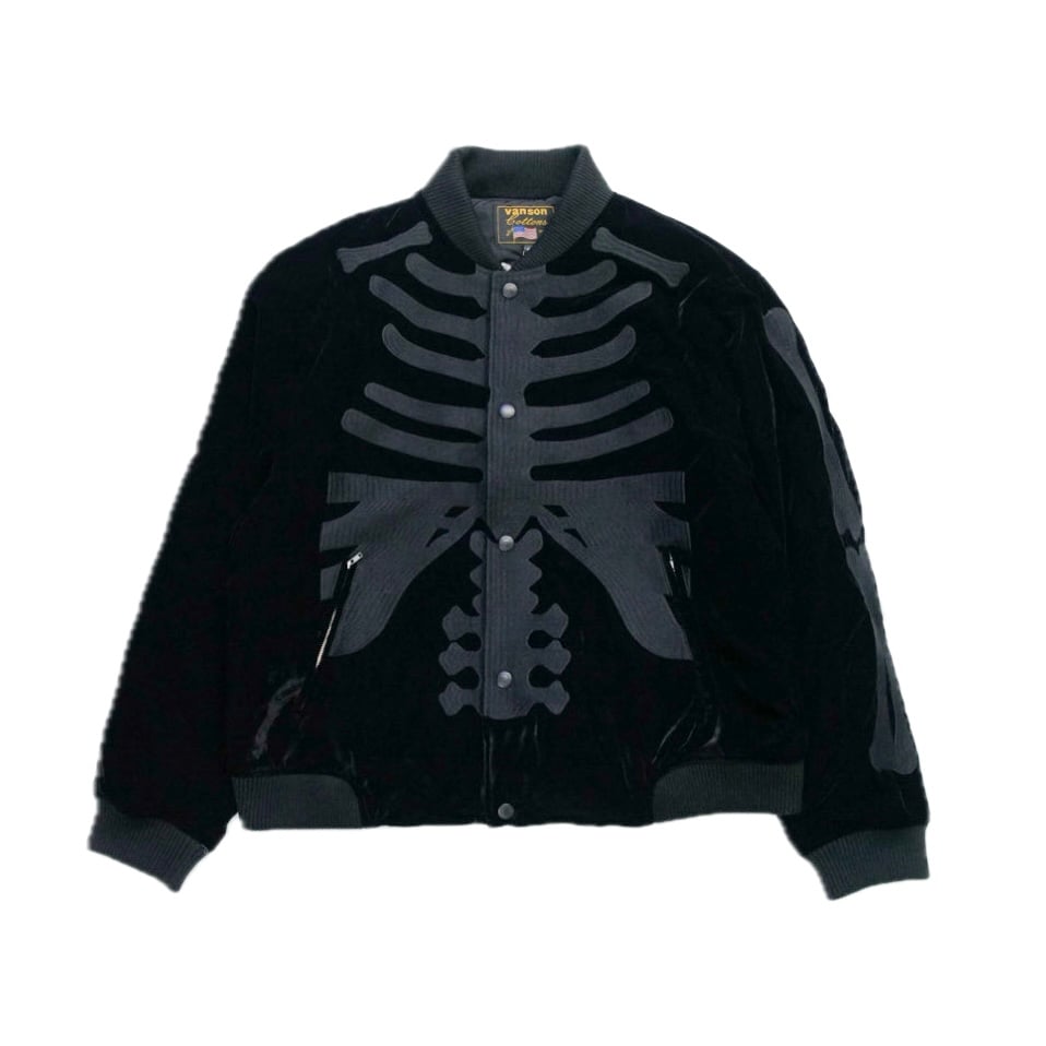 ジャケット・アウター vanson 50th velveteen bomber jacket VANSON / 50周年別珍BOMBER JACKET