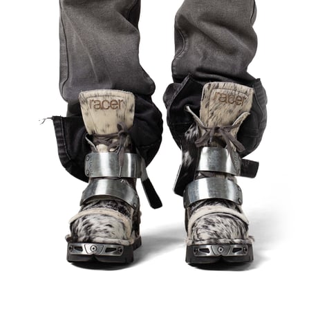 RACER WORLDWIDE×NEW ROCK / Pony Boot / MULTI