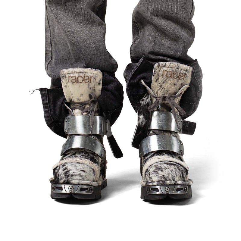 RACER WORLDWIDE×NEW ROCK / Pony Boot / MULTI |