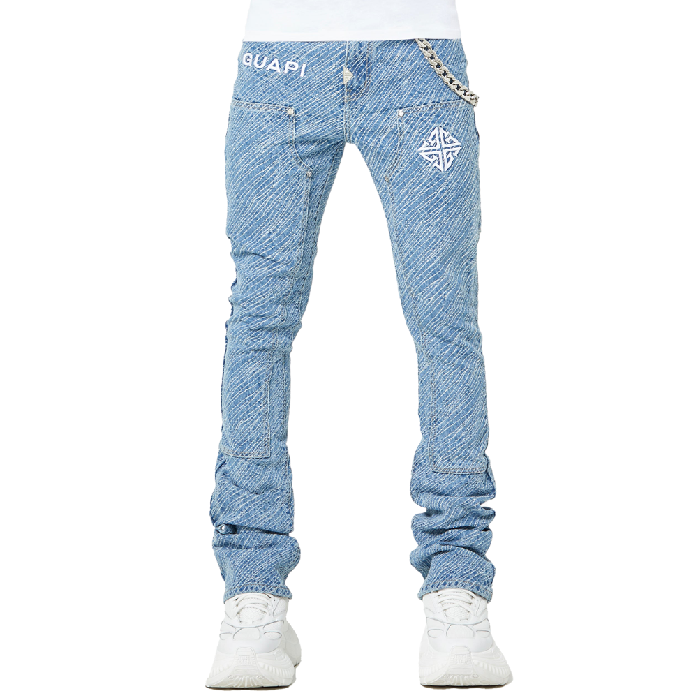 GUAPI デニム タグあり 楽天市場】GUAPI グアピ ジーンズ Iron Grey Stacked Premium