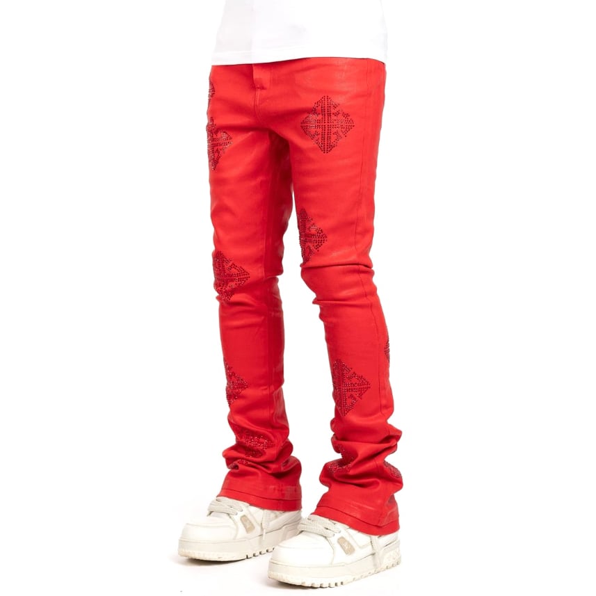 GUAPI Red Icon Flared デニムパンツ fit=scale-down,w=1200