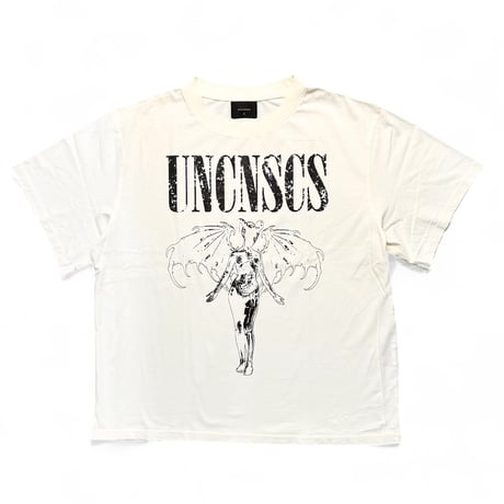unconscious / BAPHOMET FLIGHT T-SHIRT / BONE WHITE