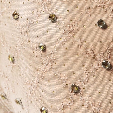 【ラスト1点】GUAPI / VINTAGE KHAKI EMBELLISHED DENIM