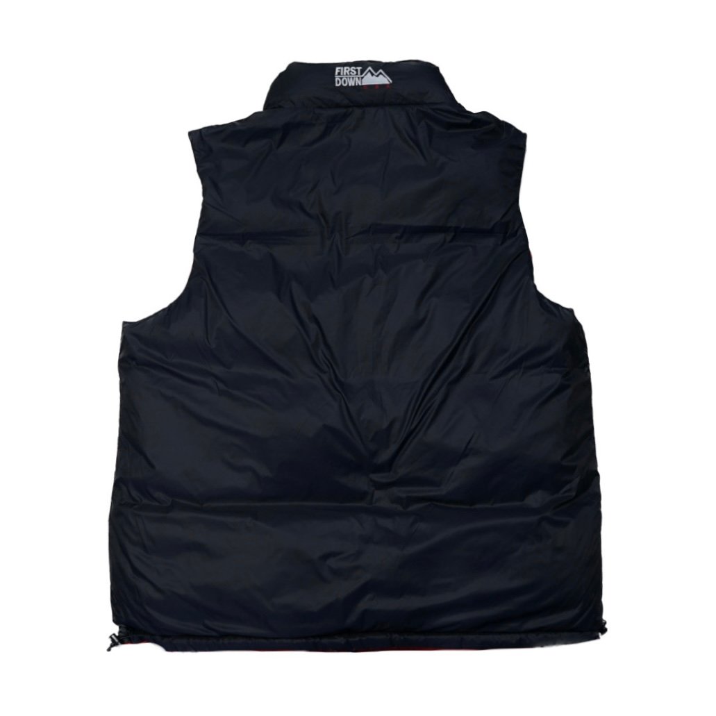 FIRST DOWN USA / BUBBLE DOWN VEST / RED | PLUG FIRST DOWN USA / BUBBLE DOWN VEST / RED | PLUG