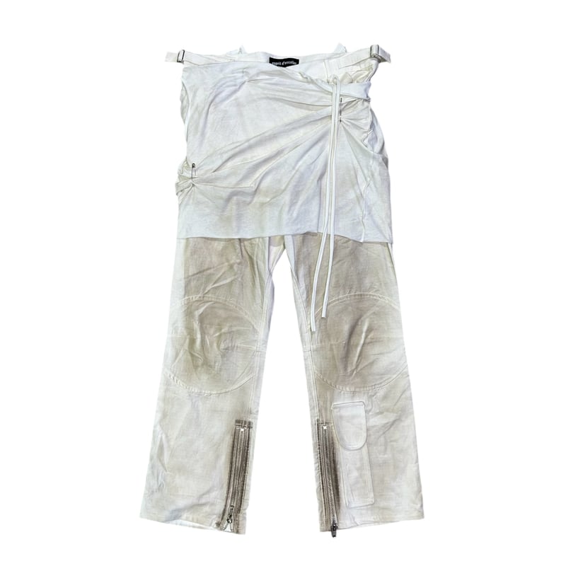 ラスト1点】ESPRIT D'ESCALIER / DRAGGED GRAFT PANTS