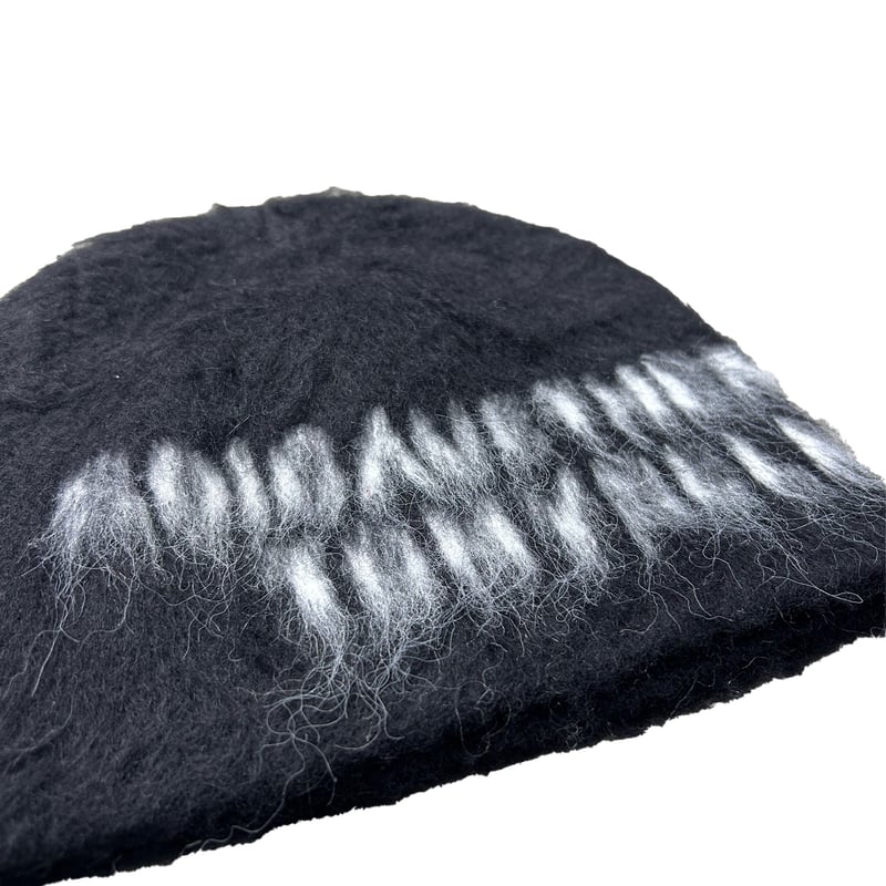 VALABASAS / ZINNIA MOHAIR BEENIE /BLACK | PLUG
