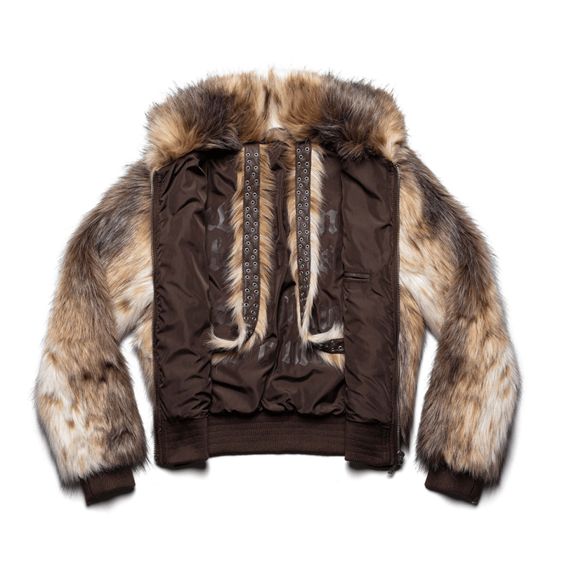 【RACER WORLDWIDE】Fur Bomber Black Fur Bomber – Racer Worldwide