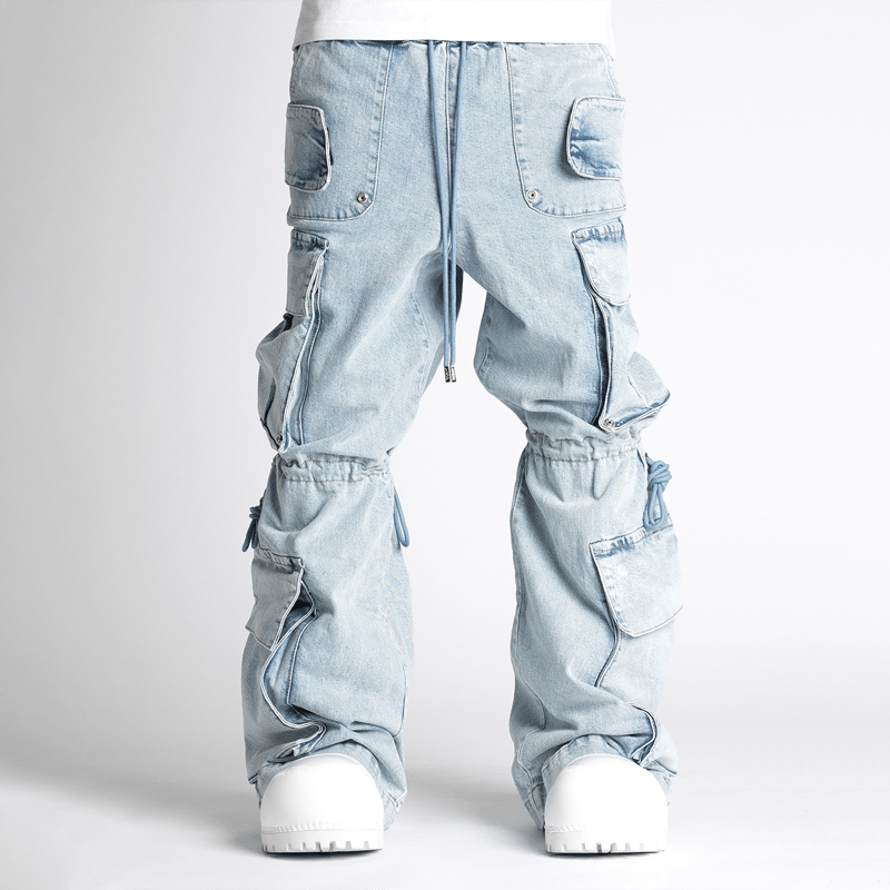 GUAPI / AQUA BLUE CARGO DENIM | PLUG GUAPI / AQUA BLUE CARGO DENIM | PLUG