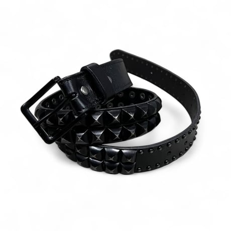 unconscious / Zalgaller studs leather belt