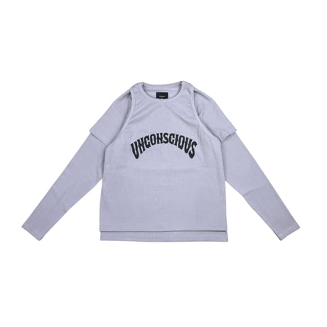 unconscious / 3-Layer Rib LS / ICE Gray