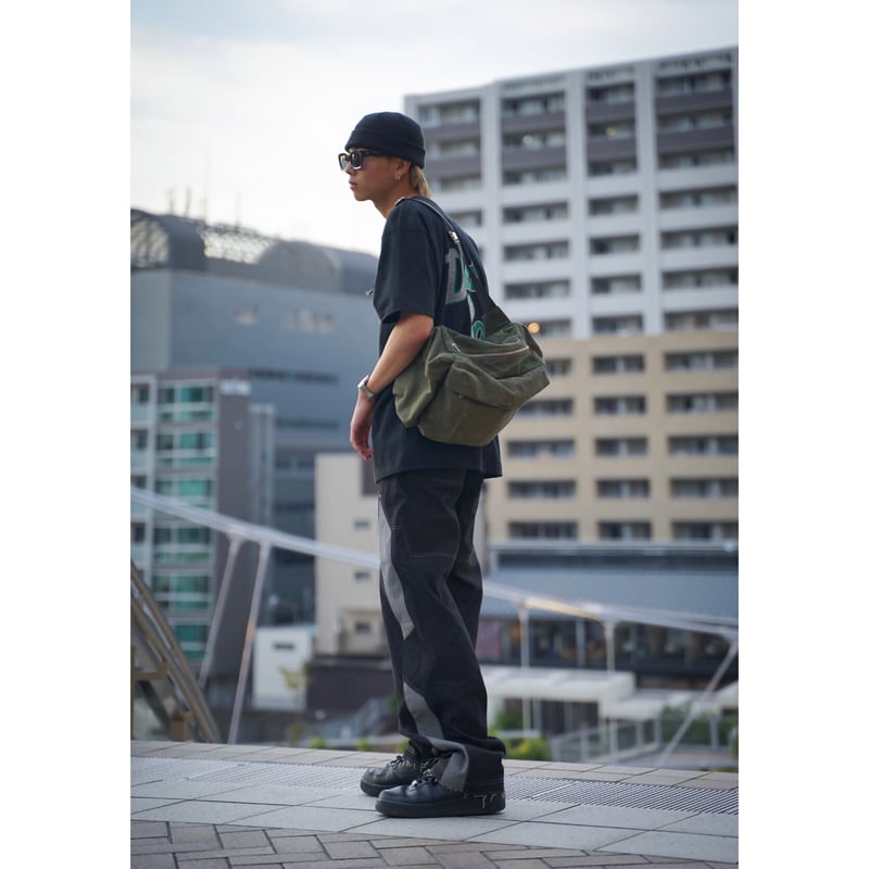 BRYAN JIMENEZ / PANELED DENIM / SMOKE | PLUG BRYAN JIMENEZ / PANELED DENIM / SMOKE | PLUG