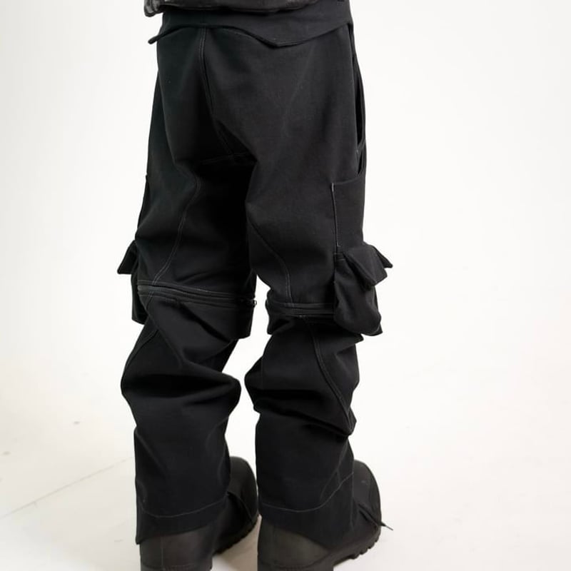 grouture サドルカーゴパンツ　34 GROUTURE(グローチャー)商品ページ - Saddel Cargos - Black