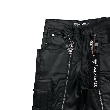 VALABASAS / STOCK BAGGY / WAXED BLACK