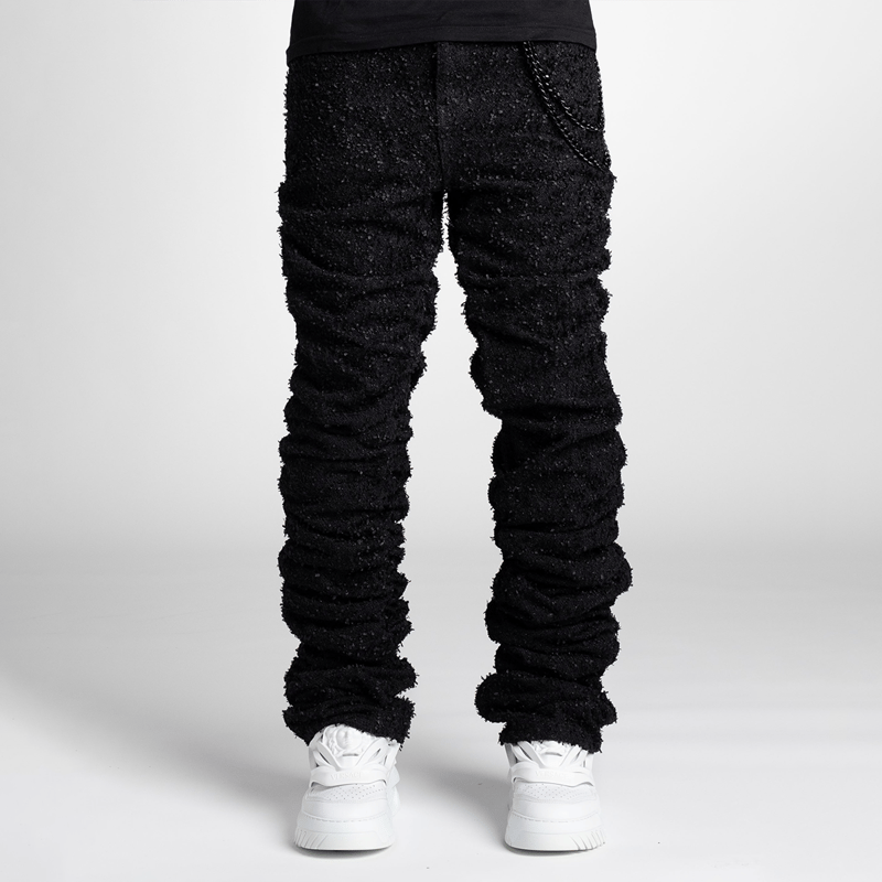 ラスト1点】GUAPI / ALL BLACK SUPER STACKED DENIM | ラスト1点】GUAPI / ALL BLACK SUPER STACKED DENIM |
