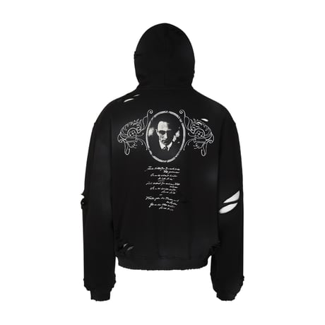 side service / LAUGHS MAN ZIP UP / BLACK