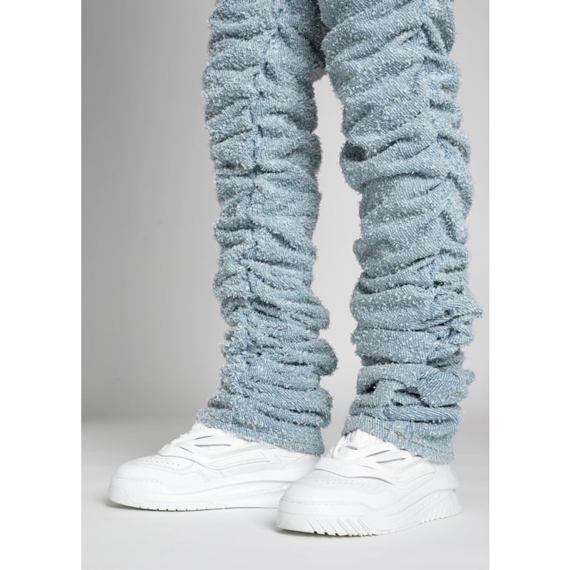 GUAPI / Sky Blue Super Stacked Denim | PLUG GUAPI / Sky Blue Super Stacked Denim | PLUG