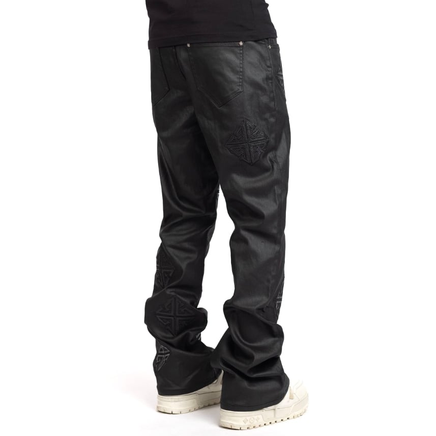 【Guapi】OBSIDIAN BLACK ICON FLARED DENIM フレアデニム GUAPI / OBSIDIAN BLACK ICON FLARED DENIM | PLUG