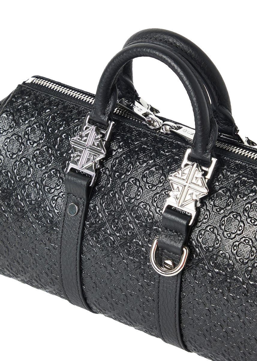 GUAPI / OBSIDIAN BLACK MINI DUFFLE BAG | PLUG