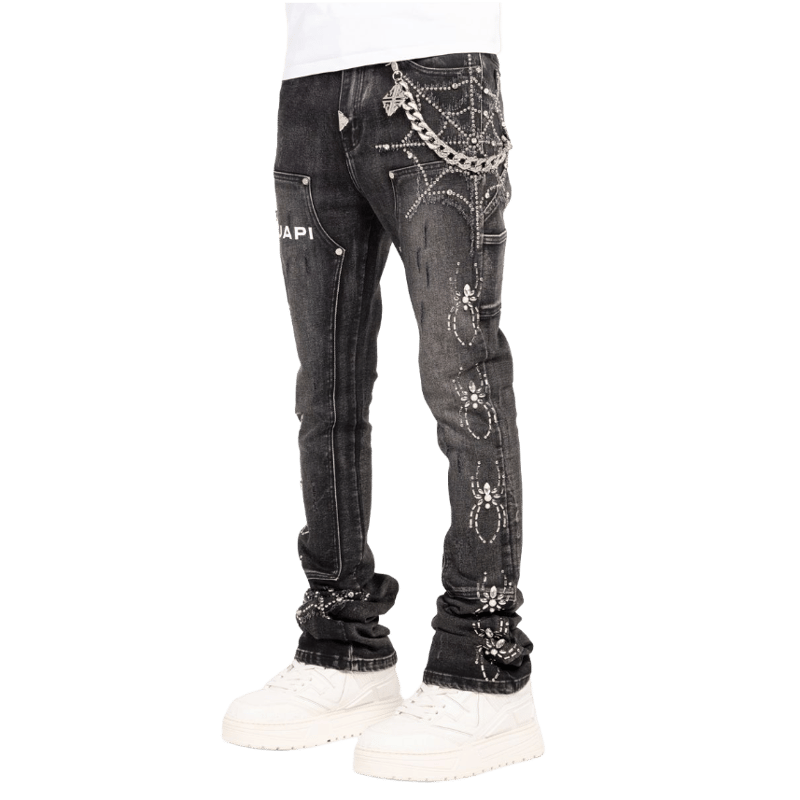 GUAPI / Obsidian Black Spider Denim V2 | PLUG
