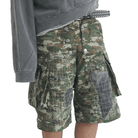 KRAFT WORK / BORO CAMO SHORTS