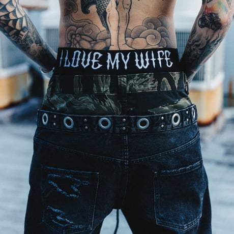 unconscious /  "I LOVE MY WIFE" Boxer Briefs