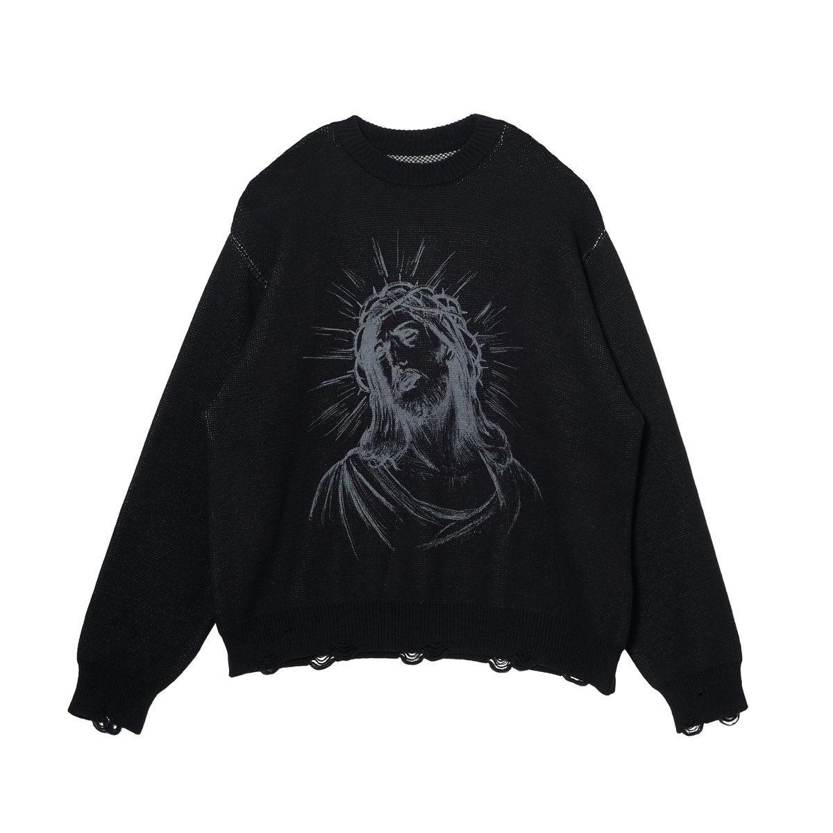 トップス SOMEIT / JX VINTAGE KNIT / BLACK fit=scale-down,w=1200