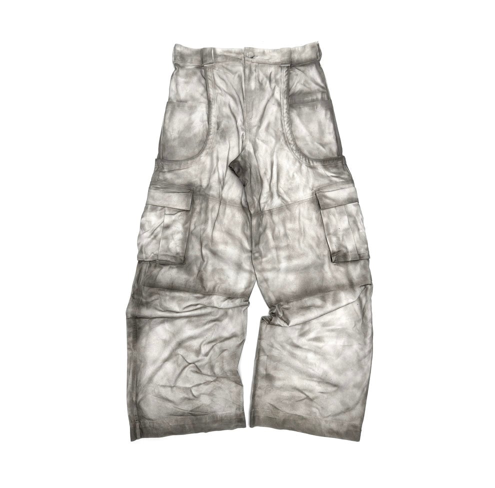 パンツ hyacyn PANTS CARGO SEVAR ROF WHITE DIRTY ラスト1点】HYACYN / PANTS SEVAR ROF / WHITE DIRTY |