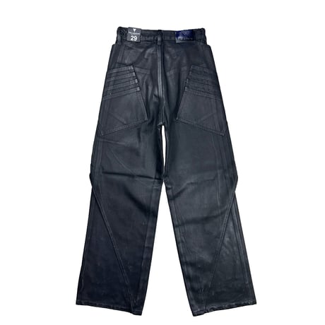 VALABASAS / GOZAI BAGGY / BLACK WAXED