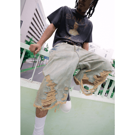VALABASAS / ICELAND DENIM SHORTS
