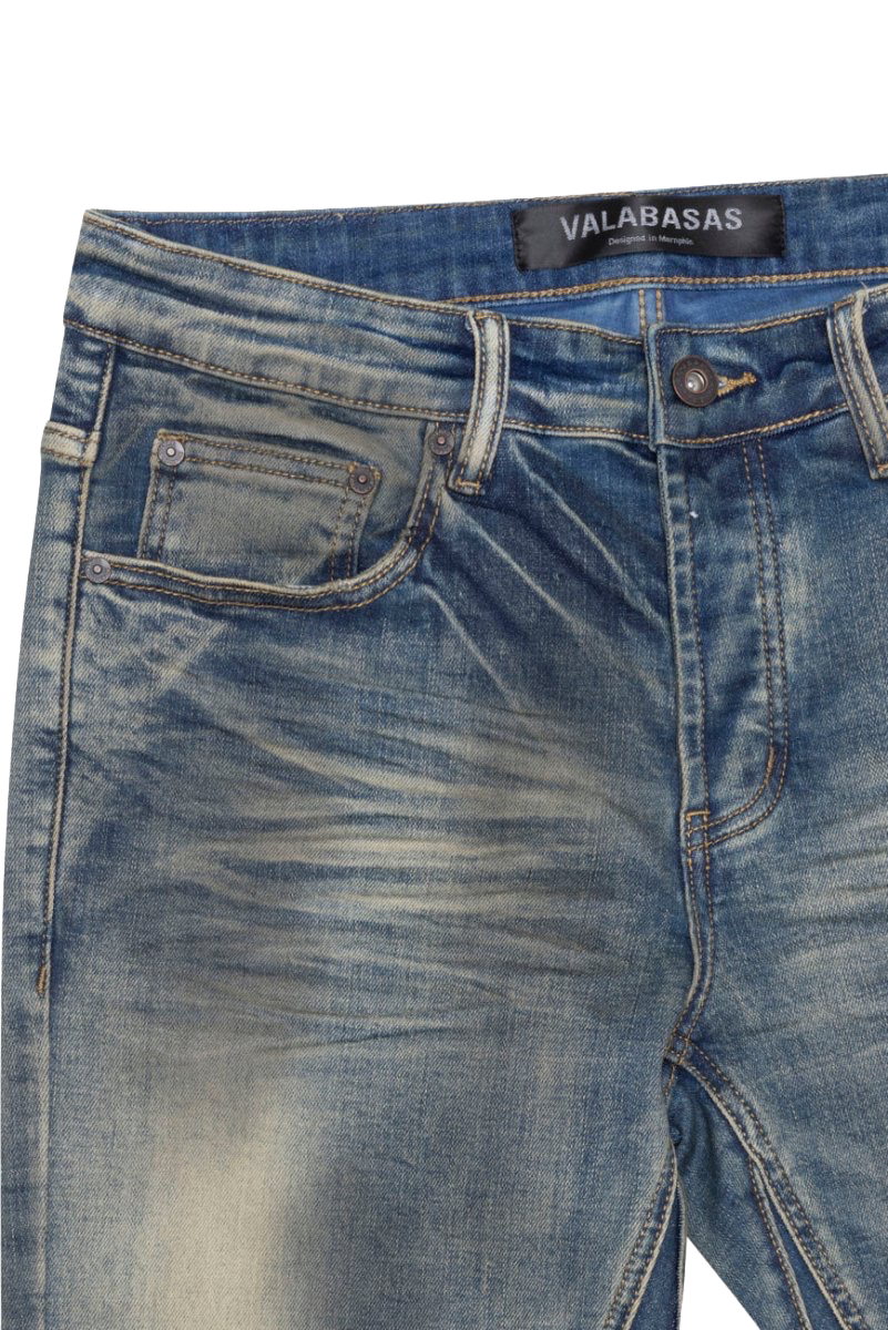 VALABASAS / Mr.Stacked / Dirty Vintage Blue | PLUG
