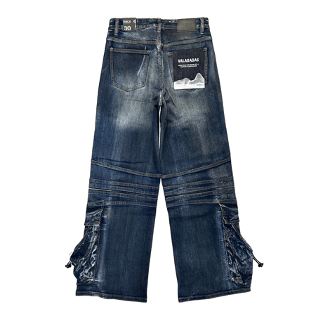 VALABASAS / AZULEJO BAGGY / BLUE WASHED
