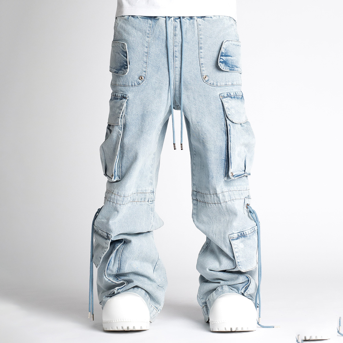GUAPI / AQUA BLUE CARGO DENIM | PLUG GUAPI / AQUA BLUE CARGO DENIM | PLUG