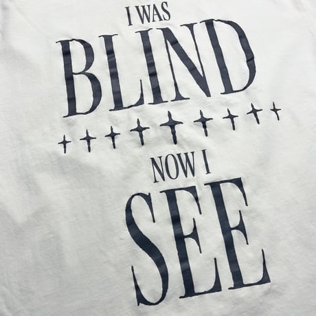 unconscious / BLIND T-SHIRT / BONE WHITE