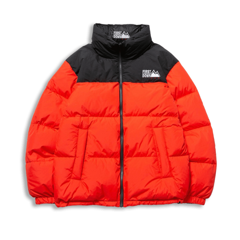 FIRST DOWN USA / BUBBLE DOWN JACKET / ORANGE |