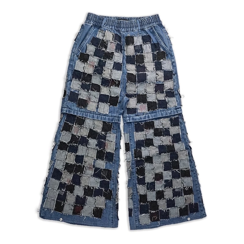 A GOOD BAD INFLUENCE / FULL PATCHED 2WAY DENIM 